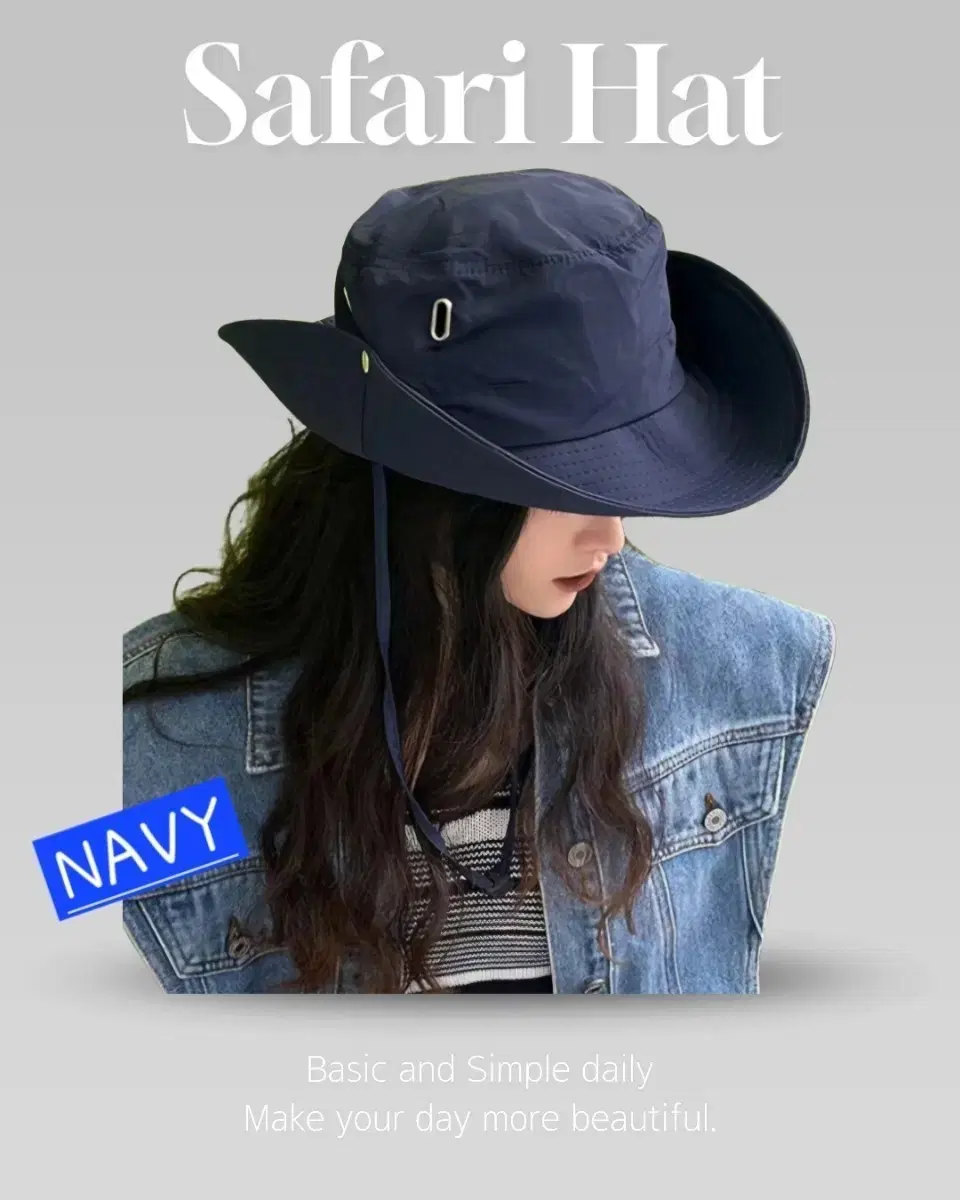 BONCOURA デニムバケットハット XL Bucket ファッション BONCOURA デニムバケットハット XL